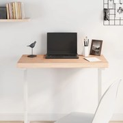 vidaXL Tampo de mesa retangular 100x50x4 cm madeira de faia maciça