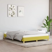 Estrutura de cama 140x190 cm tecido verde