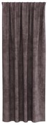 Cortinas 2 pcs com Ilhós Castanho 260x140 cm
