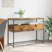 vidaXL Aparador Madeira Antiga 100 x 40 x 75 cm Madeira processada