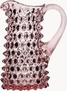 Jarro de leite artesanal Opaline Eiffel Hobnail