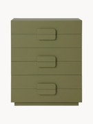 Cómoda em madeira de sungkai artesanal Spacious