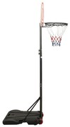 Tabela de basquetebol 216-250 cm polietileno branco