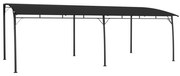 vidaXL Toldo para-sol de jardim 6x3x2,55 m antracite