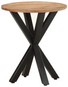 vidaXL Mesa de apoio 48x48x56 cm madeira de acácia maciça
