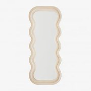 Espelho De Parede Em Veludo Mariela Papiro & ↑180 - Sklum