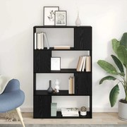 vidaXL Conjunto de móvel de TV Preto 80 x 24 x 125 cm