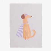 Quadro Decorativo 30x40 Cm Impresso Em Tela Cliford Kids Crema Linho - Sklum