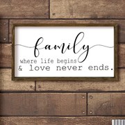 Pintura Decorativa em MDF com Moldura KZM311 – Castanho, Branco e Pret