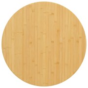 Tampo de mesa Ø70x2,5 cm bambu