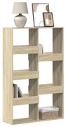 vidaXL Estante 100x33x155,5 cm derivados de madeira carvalho sonoma