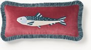 Capa de almofada com franjas Triton