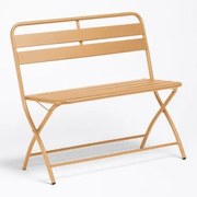 Banco De Jardim Dobrável Janti 90 Cm Mostaza - Sklum