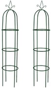 Arco de jardim torre, 2 pcs