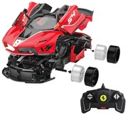 Carro telecomandado Ferrari FXX K Evo 1:18 2,4GHz Kit montagem Vermelho
