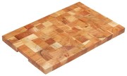 vidaXL Tábua de cortar 60x40x3,8 cm madeira de acácia maciça