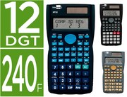 Calculadora Cientifica Xf35 12 Digitos 240 Funções 156x85x20 mm Expositor de 10 Uds. Cores Sortidas