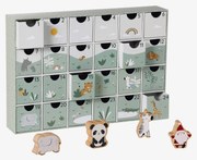 Calendário do Advento com brinquedos, em madeira FSC® madeira