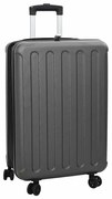 vidaXL Mala Dobrável Casco Duro 24'' Cinza Escura 43x27x66 cm ABS
