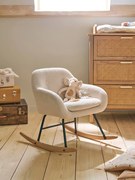 Cadeira de baloiço, para criança cru