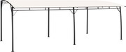 vidaXL Toldo para-sol de jardim 6x3x2,55 m cor creme