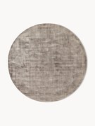 Tapete redondo em viscose artesanal Jane