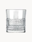 Copos de uísque em cristal com relevo Brillante, conjunto de 6