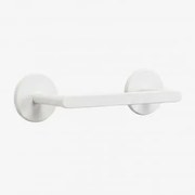 Porta-rolos Adesivo Para Casa De Banho Em Aço Inoxidável Caldrumi Branco - Sklum