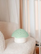 Luz de presença musical e com projetor de estrelas, Champignon da PABOBO verde-salva