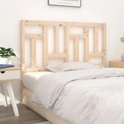 Cabeceira de cama 140,5x4x100 cm pinho maciço