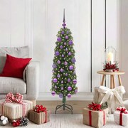 vidaXL Árvore de Natal Artificial Verde 120 cm PVC e Aço e Plástico