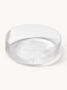 Taças de servir artesanais com estrutura canelada Ripple, conjunto de 4