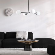 Candeeiro de Teto My Legend – Preto/Branco – 86 x 86 cm