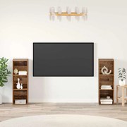 vidaXL Conjunto de móvel de TV 2 pcs Madeira Antiga 107 x 35 x 37 cm