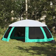 vidaXL Tenda para piscina com mosca amovível e paredes de rede