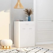 vidaXL Armário para sapatos 60x35x84 cm derivados de madeira branco