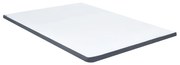 vidaXL Sobre-colchão para cama boxspring 200x140x5 cm maciez média