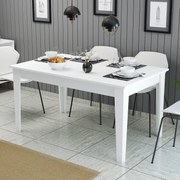 Mesa de Jantar Milan500 – Branco – 145x75x88 cm