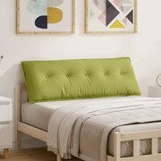 vidaXL Travesseiro para Costas Verde Claro 140 x 19 x 50 cm tecido