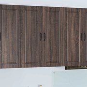 vidaXL Armário de Cozinha com porta Carvalho Marrom 80 x 31 x 100 cm