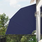 vidaXL Tela de Privacidade para Varanda Azul-marinho 210 x 210 cm