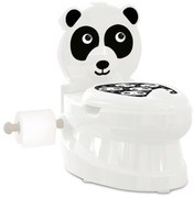 Bacio, penico infantil My little Panda de sanita com som de descarga e suporte para papel higiénico