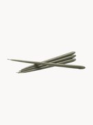 Velas finas compridas Stoff Nagel, conjunto de 6