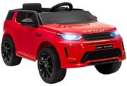 Aiyaplay Carro Elétrico Infantil Veículo Infantil de 12V com Controle Remoto Luzes LED Música e Buzina 3-6 Anos Vermelho | Aosom Portugal