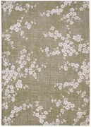 Tapete lavável em jacquard para interior e exterior Sakura