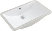 Mexen Venus lavatório embutido 60 x 37 cm, branco - 25416000