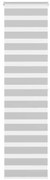 vidaXL Cortina de zebra 55x200 cm largura do tecido 50,9 cm poliéster