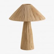 Candeeiro De Mesa Liselot Ráfia Natural - Sklum