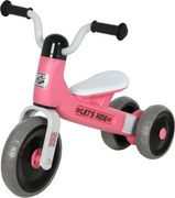 AIYAPLAY Bicicleta sem Pedais para Crianças dos 12 aos 36 Meses Bicicleta de Equilíbrio com Guiadores com Rotação Limitada a 60° 69x40x49 cm Rosa | Aosom Portugal