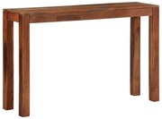 vidaXL Mesa consola 120x30x76 cm madeira maciça de acácia